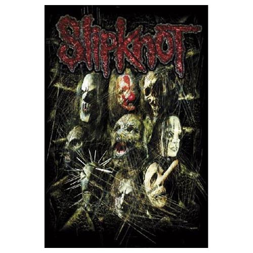 スリップノットポスター SLIPKNOT MASKS 【不思議雑貨店ネバーランド】