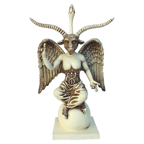 バフォメット像 Baphomet White 【不思議雑貨店ネバーランド】