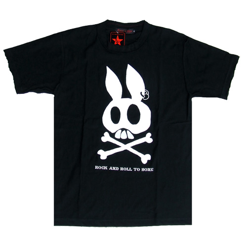 TOXICSTAR BIG Rabbit SKULL CUT Tシャツ 【不思議雑貨店