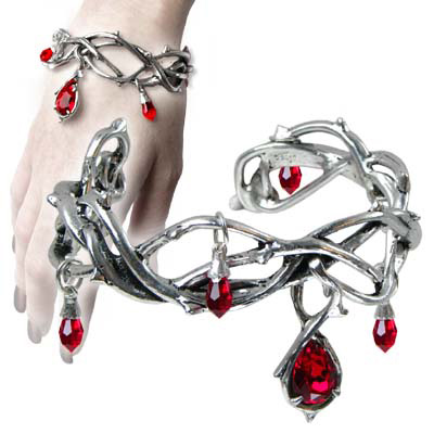 Alchemy Gothic－アルケミーゴシック・ローズブレスレット(バングル） Bracelet Passion Tangled cuff