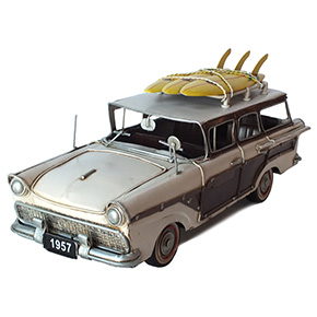 フォード ウッディワゴン ブリキオブジェ Ford Woody Wagon