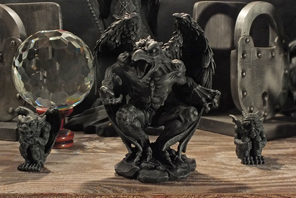 バードガーゴイル ゴシック スタチュー(像) Bird Gargoyle Gothic Statue