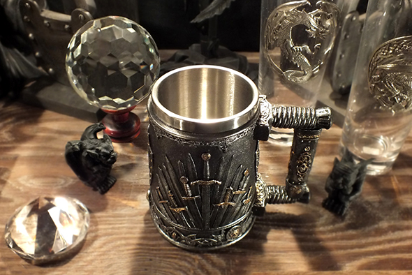 ドラゴンソード マグカップ タンカード Myth Dragon Swords Tankard 12 Oz.