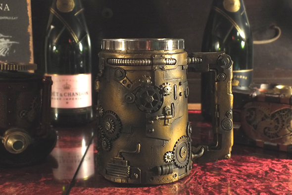 スチームパンクギア マグカップ タンカード Steampunk Gear Tankard