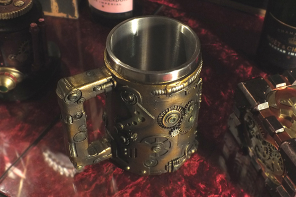 スチームパンクギア マグカップ タンカード Steampunk Gear Tankard