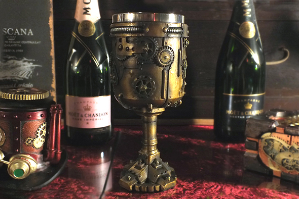 スチームパンクギア ゴブレット Steampunk Gear Goblet