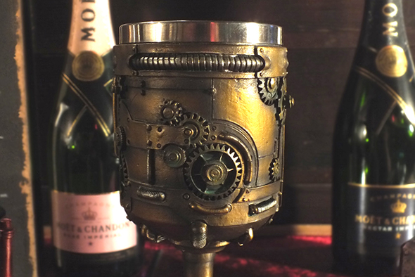 スチームパンクギア ゴブレット Steampunk Gear Goblet