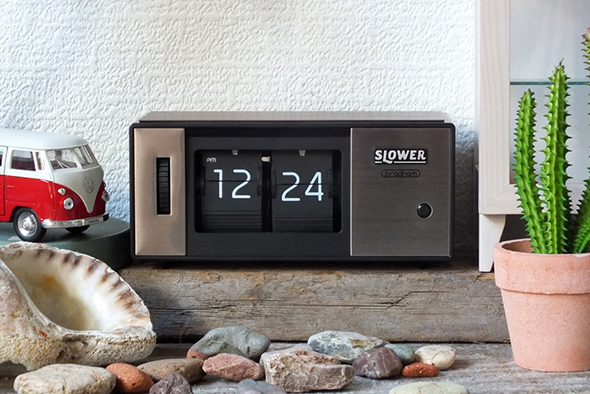 スロウワー フリップ デスククロック ブラハム(パタパタ時計) SLOWER FLIP DESK CLOCK Bradham