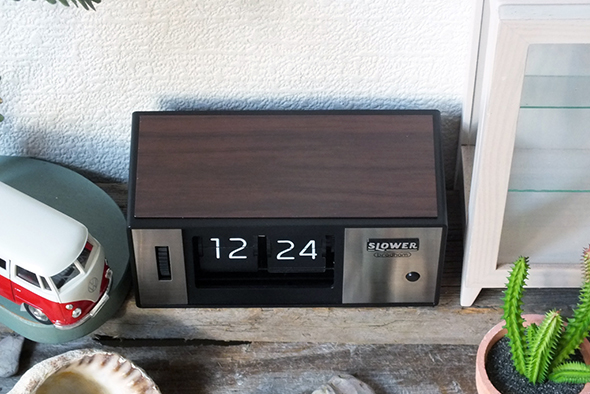 スロウワー フリップ デスククロック ブラハム(パタパタ時計) SLOWER FLIP DESK CLOCK Bradham