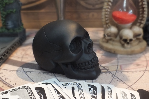 スモール ブラックスカルヘッド Small Black Skull Head 