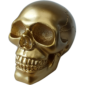 スモール ゴールドスカルヘッド Small Gold Skull Head 