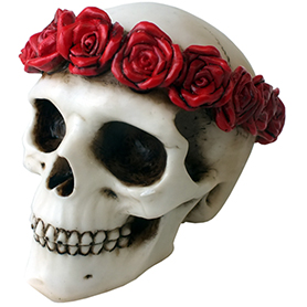 フラワースカルヘッド Flower Skull Head 