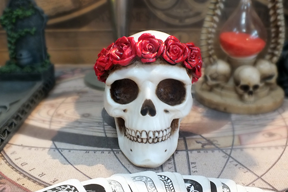 フラワースカルヘッド Flower Skull Head 