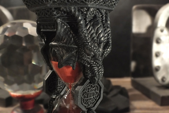 ゴシック セルティックトライバルドラゴン サンドタイマー Celtic Tribal Dragon Sandtimer Gothic 