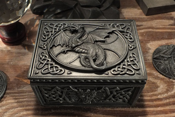 ドラゴン セルティック ジュエリーボックス Dragon Celtic Jewelry Box 