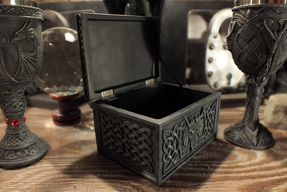 ドラゴン セルティック ジュエリーボックス Dragon Celtic Jewelry Box 