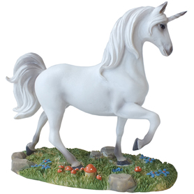 ユニコーンスタチュー ホワイト Unicorn White Statue