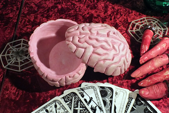 ゾンビブレイン(脳)装飾小物入れボックス Zombie Brain Box 