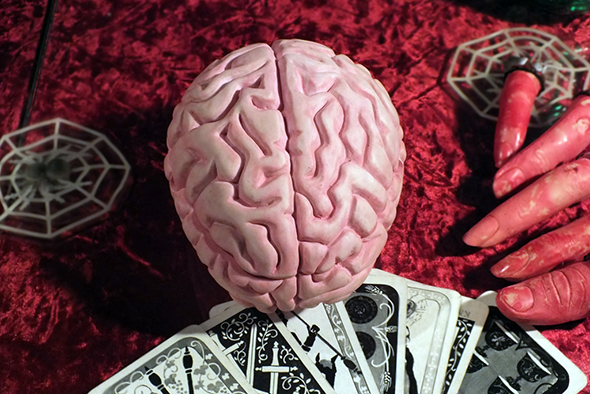 ゾンビブレイン(脳)装飾小物入れボックス Zombie Brain Box 