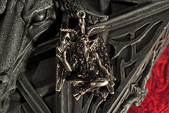 バフォメットペンダントトップ ネックレス Baphomet Necklace