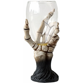 スケルトンハンド グラス チャリス Skeleton Hand Glass Chalice