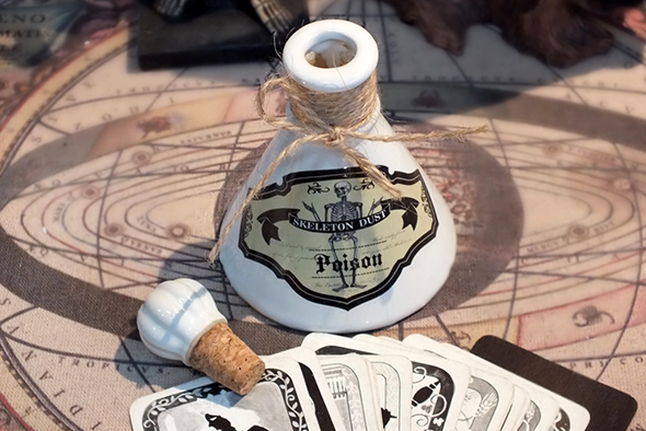 スケルトン ポイズンボトル(毒瓶)Skeleton Dust Poison Bottle 