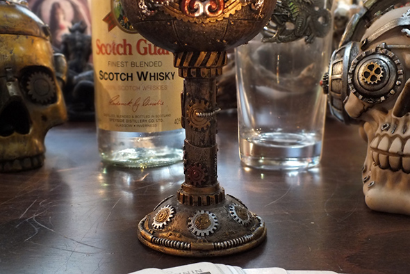 スチームパンク クラーケン(オクトパス)ゴブレット Steampunk Kraken Octopus Goblet