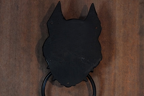 ゴシックウルフガーゴイルドアノッカー Gothic Wolf Gargoyle Door Knocker