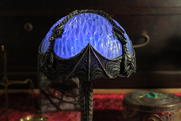 ゴシックドラゴンLEDカラーチェンジ ミニランプ Gothic Dragon Mini LED Lamp