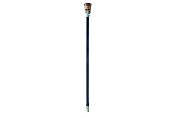 クラウン スカルキング ウォーキングステッキ  Crown Skull King Walking Cane