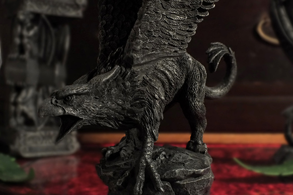 グリフィン フィギュア ゴシックスタチュー(像) Griffin Figurine Gothic Statue by Stanley Morrison 