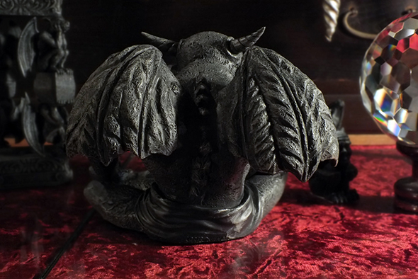 ドリーマーガーゴイル像 ゴシックフィギュア The Dreamer Gargoyle Statue Gothic Figurine
