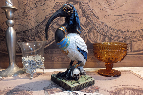 古代エジプト 聖鳥 トートフィギュア Egyptian Thoth Statue