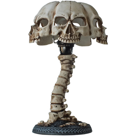 スカルテーブルランプ スカルフェイスシェード Skull Table Lamp Gothic Skull Face Shade