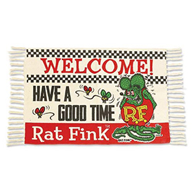 ラット フィンク ラグ マット Rat Fink Rag Mat