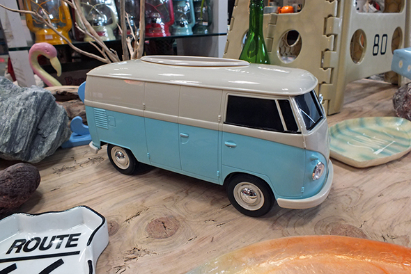 フォルクスワーゲンバス ティッシュボックス LIMITED EDITION VW T1 BUS TISSUE BOX PULS LIMTED（CRM/LBL）