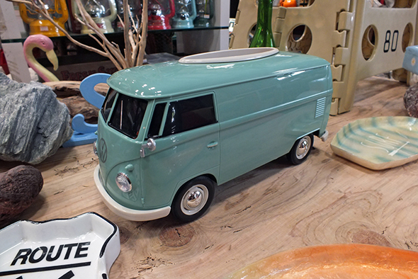 フォルクスワーゲンバス ティッシュボックス GREEN VW T1 BUS TISSUE BOX PLUS（GR） 