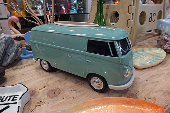 フォルクスワーゲンバス ティッシュボックス GREEN VW T1 BUS TISSUE BOX PLUS（GR） 