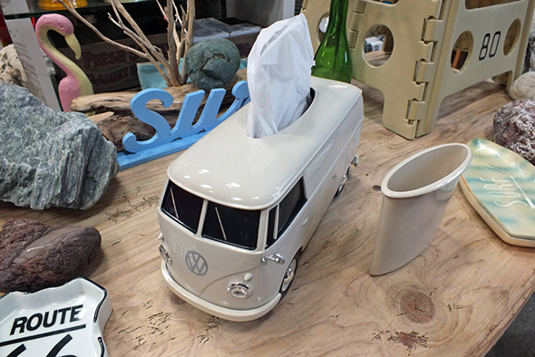 フォルクスワーゲンバス ティッシュボックス CREAM VW T1 BUS TISSUE BOX PLUS（CRM） 