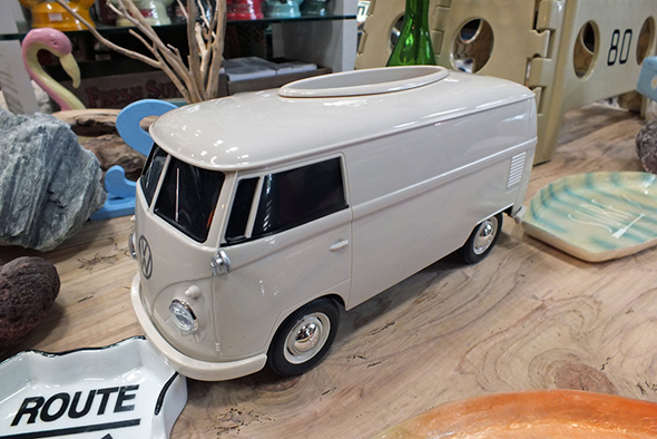 フォルクスワーゲンバス ティッシュボックス CREAM VW T1 BUS TISSUE BOX PLUS（CRM）