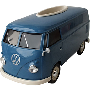 フォルクスワーゲンバス ティッシュボックス BLUE VW T1 BUS TISSUE BOX PLUS(BL)