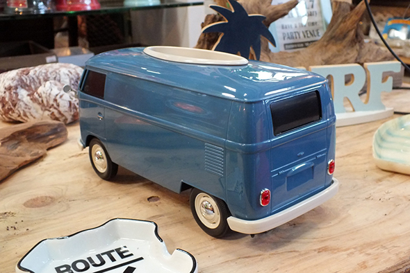 フォルクスワーゲンバス ティッシュボックス BLUE VW T1 BUS TISSUE BOX PLUS（BL）