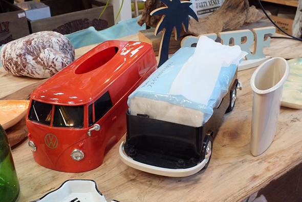 フォルクスワーゲンバス ティッシュボックス RED VW T1 BUS TISSUE BOX PLUS（RE）