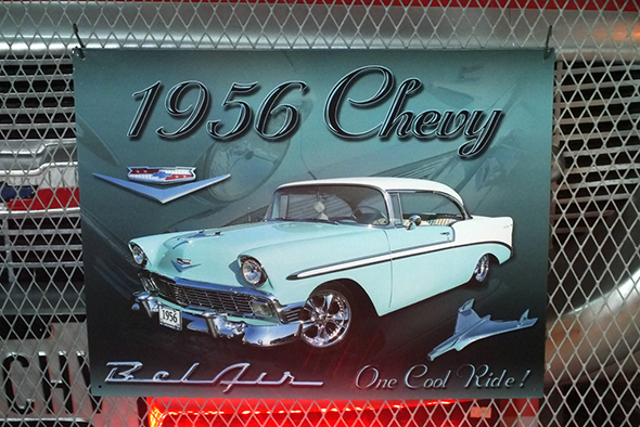 1965 シェビー シボレー・ベルエア USメタルサイン Chevy Bel Air
